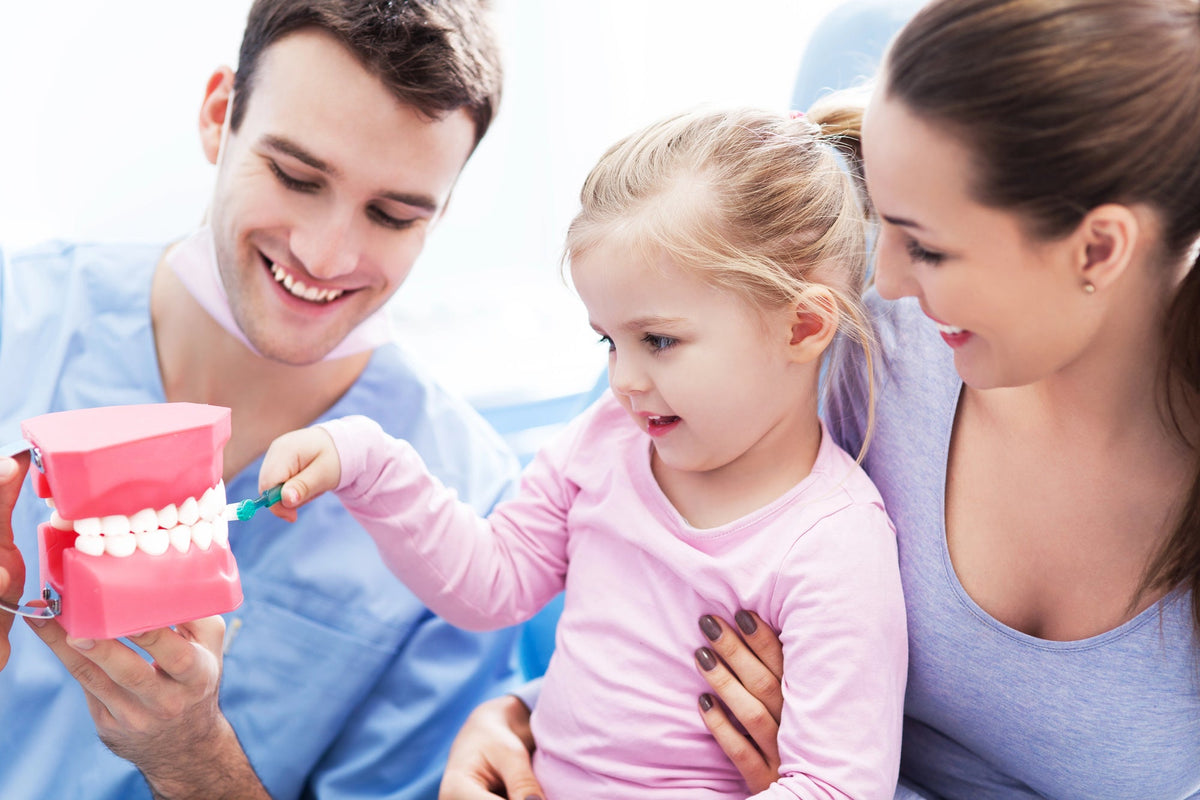 family with dental health