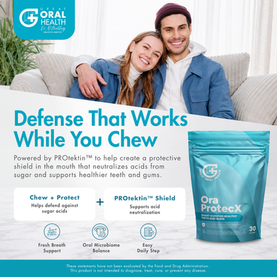 OraProtecX™ Remineralizing, Sugar Blocker Gum