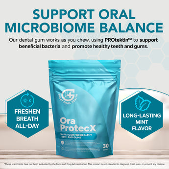 OraProtecX™ Remineralizing, Sugar Blocker Gum