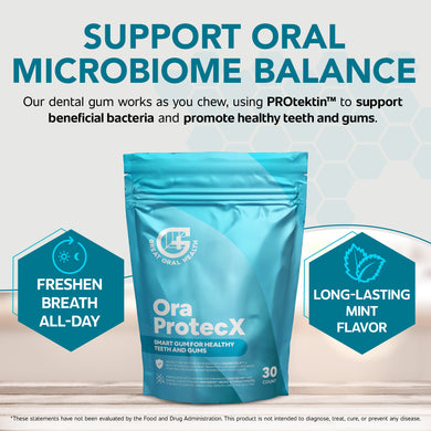 OraProtecX™ Remineralizing, Sugar Blocker Gum