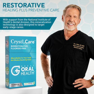 CrystLCare™ Biorestorative Dental Strips from Great Oral Health