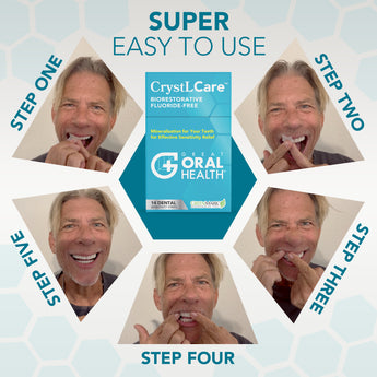 CrystLCare™ Biorestorative Dental Strips from Great Oral Health