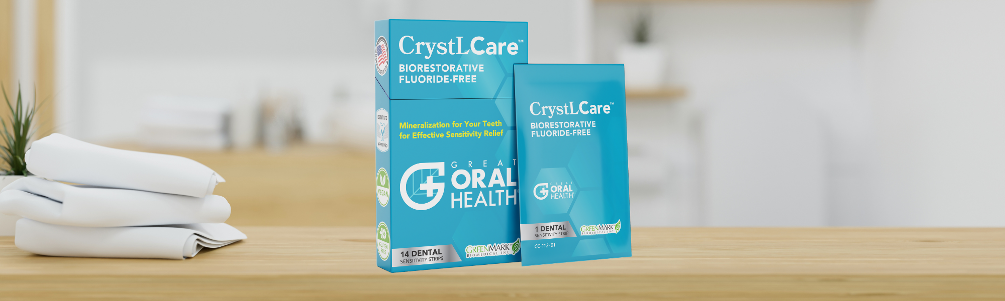 CrystLCare™ Biorestorative Dental Strips