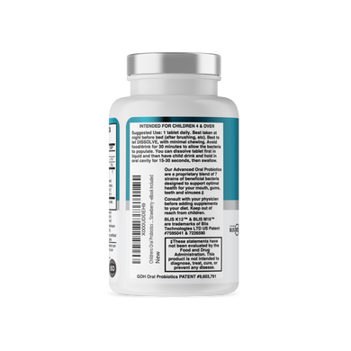 Dental ORAL PROBIOTICS Formulation for Kids, With BLIS K12 & M18