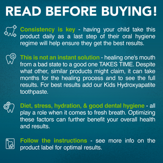 Dental ORAL PROBIOTICS Formulation for Kids, With BLIS K12 & M18