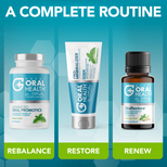 The Top Trio for Oral Hygiene & Healthy Gums: Oral Probiotics, Remineralizing Toothpaste and Essential Oil Blend