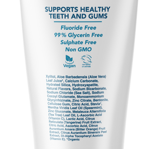 Dentist Formulated Fluoride Free Remineralizing Toothpaste with Nano Hydroxyapatite for Enamel Repair and Sensitive Teeth Peppermint Wow Flavor
