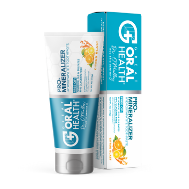 Dentist Formulated Fluoride Free Remineralizing Toothpaste with Nano Hydroxyapatite for Enamel Repair and Sensitive Teeth Citrus Blast Flavor
