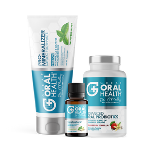 The Top Trio for Oral Hygiene & Healthy Gums: Oral Probiotics, Remineralizing Toothpaste and Essential Oil Blend
