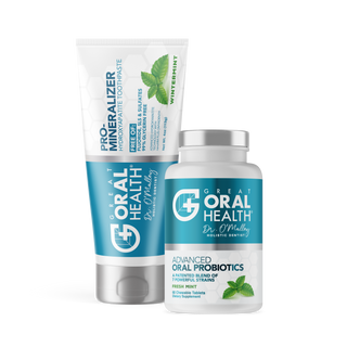 Oral Care Combo: Oral Probiotics and Remineralizing Toothpaste